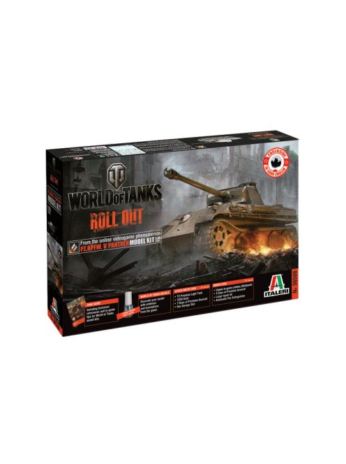 Italeri - Panther, World Of Tanks (36506)