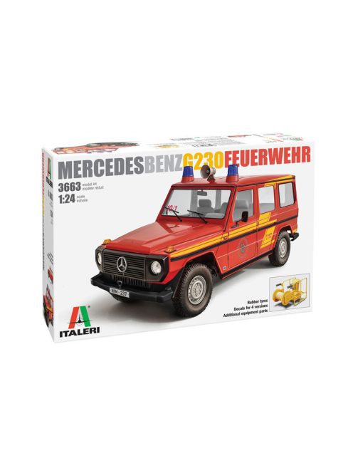 Italeri - Mercedes G230 Feuerwehr