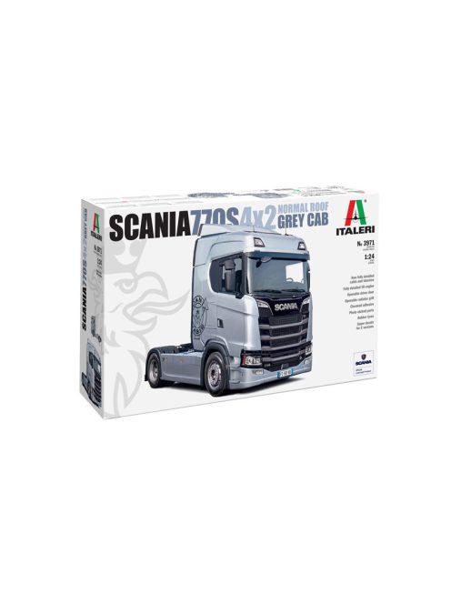 Italeri - 1:24 Scania S770 4x2 Normal Roof "Grey Cab"