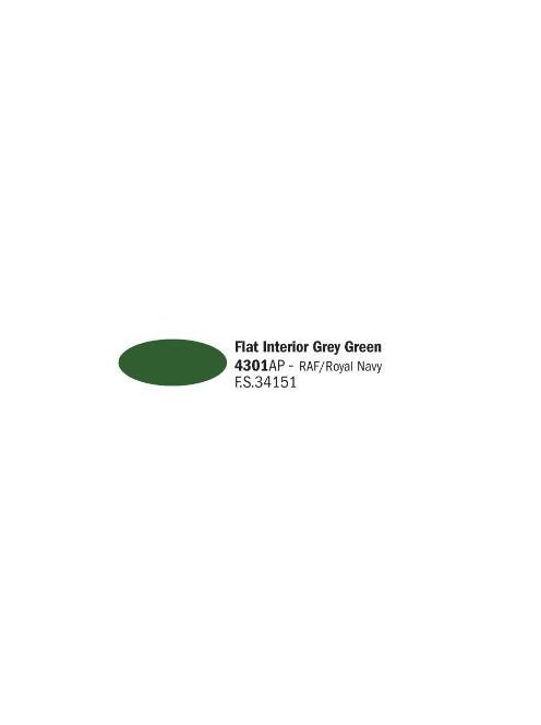 Italeri - Flat Grey Green - Acrylic Paint (20 ml)