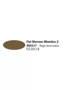 Italeri - Flat Marrone Mimetico 2 - Acrylic Paint (20 ml)