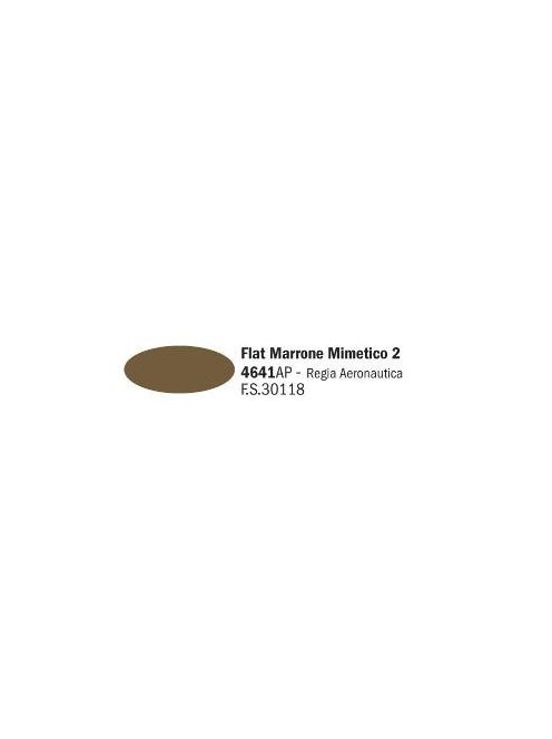 Italeri - Flat Marrone Mimetico 2 - Acrylic Paint (20 ml)