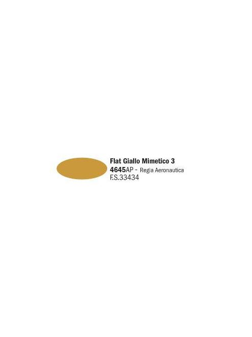 Italeri - Flat Giallo Mimetico 3 - Acrylic Paint (20 ml)
