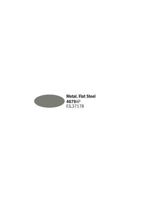 Italeri - Flat Steel - Acrylic Paint (20 ml)