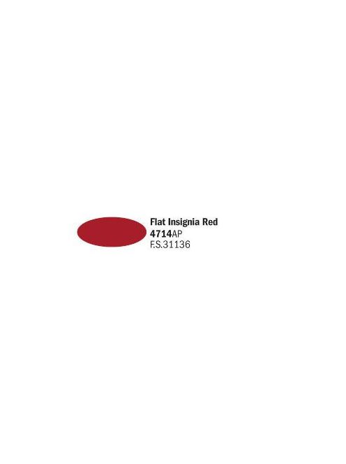 Italeri - Flat Insignia Red - Acrylic Paint (20 ml)