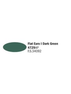 Italeri - Flat Euro I Dark Green - Acrylic Paint (20 ml)