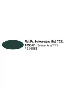   Italeri - Flat Pz. Schwarzgrau RAL 7021 - Acrylic Paint (20 ml)