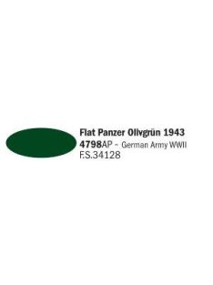 Italeri - Flat Panzer Olivgrun 1943 - Acrylic Paint (20 ml)