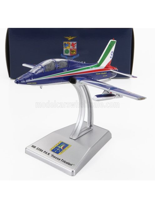 Italeri - AERMACCHI MB339A LIVREA 2023 N 9 FRECCE TRICOLORI - 313th GRUPPO ADDESTRAMENTO ACROBATICO ITALY BLUE WHITE