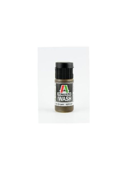 Italeri - Italeri Model Wash: Dark Brown (20 Ml)