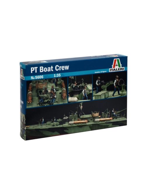 Italeri - 1:35 ELCO 80' PT BOAT CREW