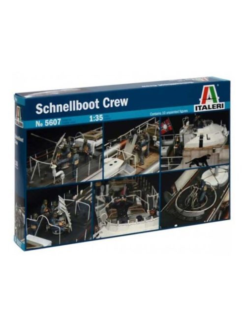 Italeri - Schnellboot Crew - 1 Figures