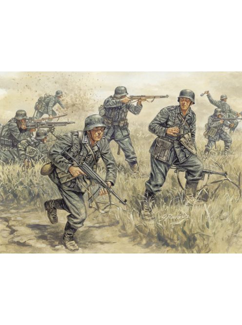 Italeri - German Infantry - 50 Figures