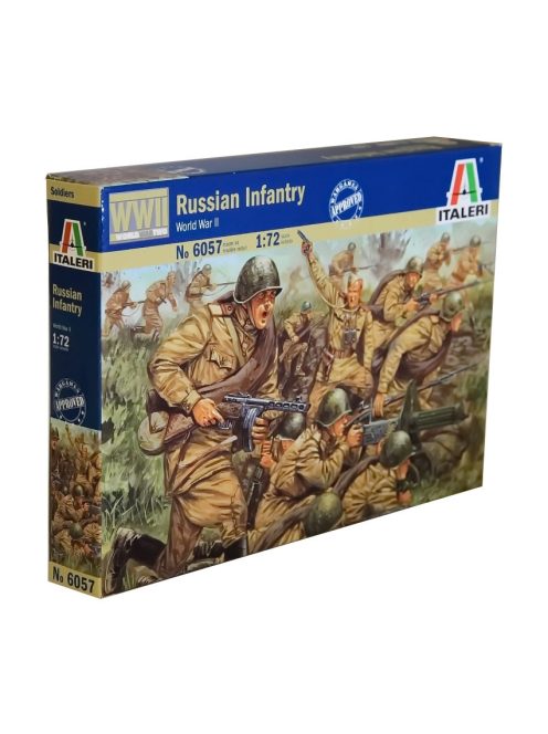 Italeri - 1:72 WW2 - RUSSIAN INFANTRY - 46 figures