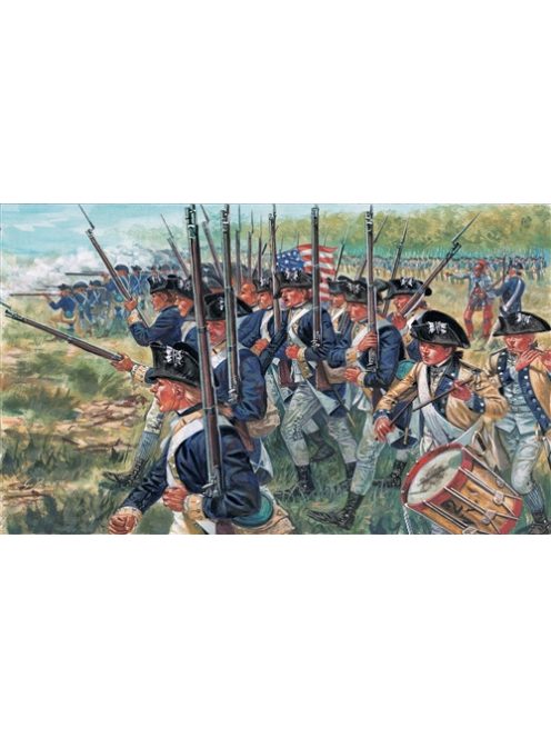 Italeri - AM.INDEP.WARS 1776 AMER.INFANTRY