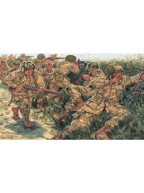 Italeri - 1:72 U.S. Paratroopers, WWII