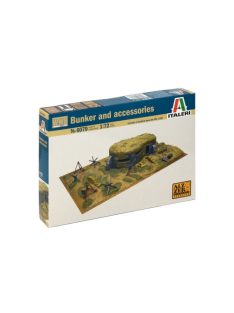Italeri - 1:72 Bunker And Accessories From Wwii