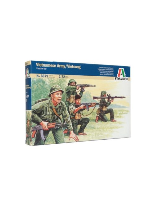 Italeri - 1:72 VIETNAM WAR: VIETNAMESE ARMY-VIETCONG - 50 figures