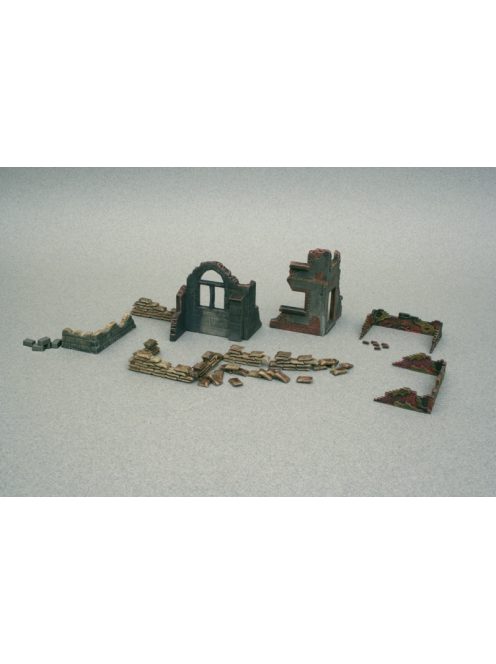Italeri - Accessories Walls And Runs