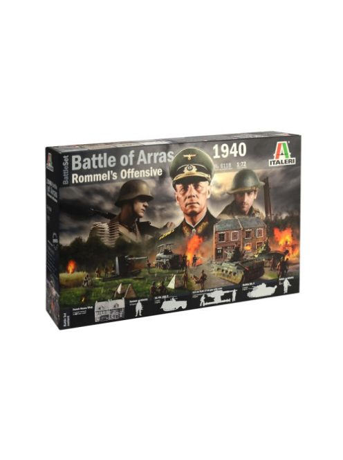Italeri - 1:72 Wwii : 1940 Battle Of Arras - Rommel'S Offensive
