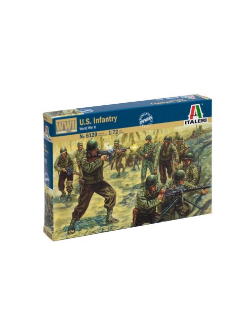 Italeri - 1:72 U.S. Infantry (WWII) - 48 figures
