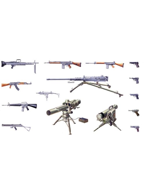 Italeri - Modern Light Weapon Set, (6421S)