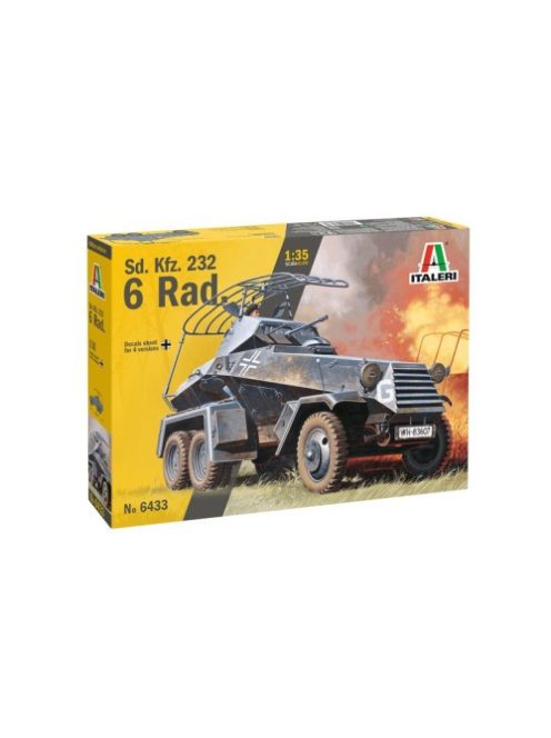 Italeri - Heavy Armored Car Sd. Kfz. 232 6-Rad