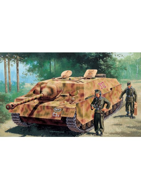 Italeri - Military Vehicles - Sd.Kfz.162 Jagdpanzer Iv Ausf.F L/48 Late