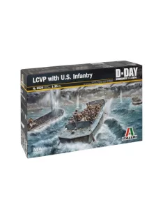 Italeri - Lcvp With U.S. Infantry - 28 Figures