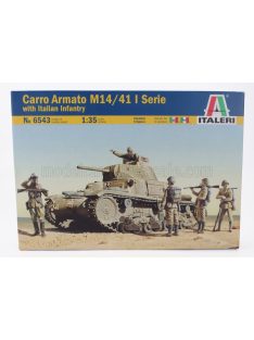   Italeri - TANK M14/41 I SERIES WITH ITALIAN INFANTRY MILITARY 1945 /
