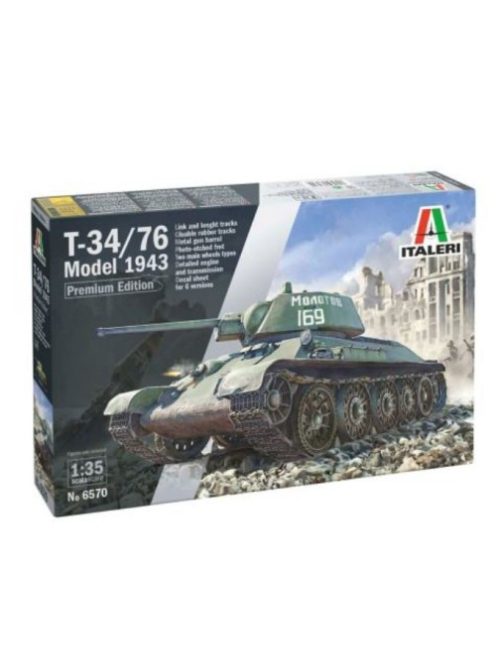 Italeri - T-34/76 Model 1943 - Premium Edition