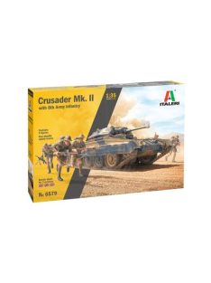 Italeri - Crusader Mk.Ii With 8Th Army Infantry