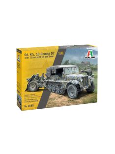 Italeri - Sd. Kfz. 10 Demag D7 With 7,5 Cm Leig 18 And Crew