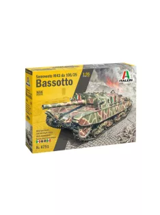   Italeri - 1:35 Italian self-propelled gun Semovente M43 da 105/25 Bassotto - New moulds