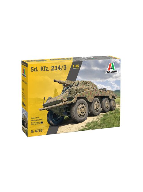 Italeri - 1:35 German armored car Sd.Kfz. 234/3