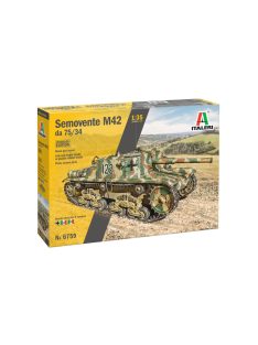   Italeri - 1:35 Italian self-propelled gun Semovente M42 da 75/34UPGRADED EDITION