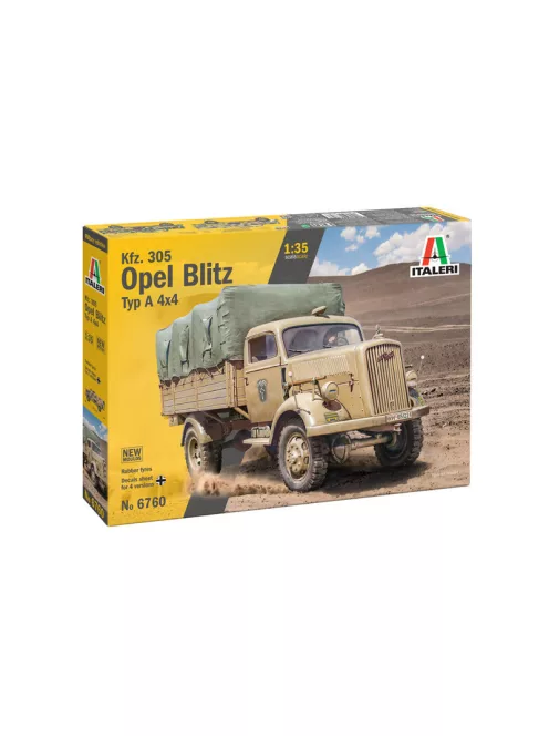Italeri - 1:35 German Medium Truck Opel Blitz Kfz.305 Typ A 4x4