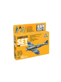   Italeri - 1:72 Spitfire Mk.IX - Complete Set For Modeling - Starter kit