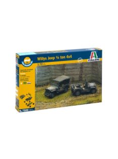 Italeri - Willys Jeep 1/4 Ton 4X4 - Fast Assembly