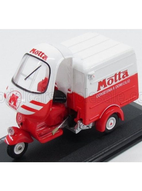 Italeri - PIAGGIO APE B150 VAN FURGONE PUBBLICITARIO CONSEGNA A DOMICILIO MOTTA 1954 WHITE RED