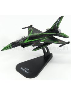   Italeri - LOCKHEED MARTIN F-16 ADF FIGHTING FALCON 1000 HOURS 37th STORMO 18th GRUPPO ITALY CACCIA AIRPLANE 1978 - AEREONATICA MILITARE ITALIANA - ITALIAN AIR FORCE BLACK GREEN