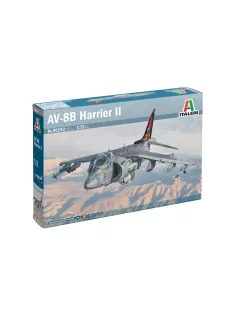   Italeri - 1:72 American Ground-Attack Aircraft McDonnell Douglas AV-8B Harrier II