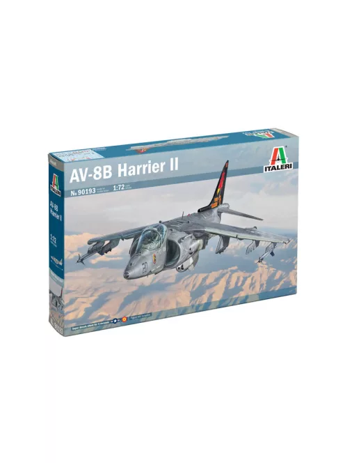 Italeri - 1:72 American Ground-Attack Aircraft McDonnell Douglas AV-8B Harrier II