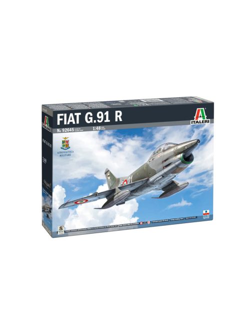 Italeri - 1:48 Italian Jet Fighter Aircraft Fiat G.91 R