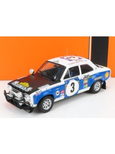   Ixo-Models - FORD ENGLAND ESCORT MKI RS 1600 (night version) N 3 RALLY SAFARI 1973 V.PRESTON - B.SMITH WHITE BLUE BLACK