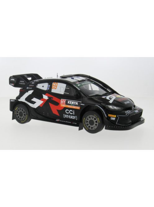 Ixo-Models - Toyota Yaris Rally 1, WRC, Safari Rallye Kenia, 2024, #69, 1:18