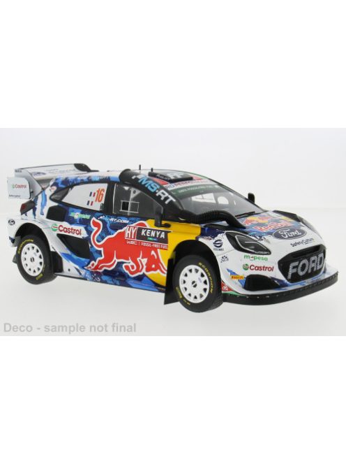 Ixo-Models - Ford Puma Rally 1, WRC, Safari Rallye Kenia, 2024, #16, 1:18