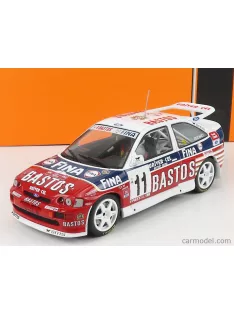   Ixo-Models - Ford England Escort Rs Cosworth Bastos N 11 Rally Ypres 1995 M.Duez - D.Grataloup Red White Blue