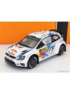   Ixo-Models - Volkswagen Polo R Wrc Red Bull N 1 Rally Catalunya 2014 S.Ogier - J.Ingrassia White Blue Yellow