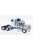 Ixo-Models - GMC General, silber/blau, 1980, 1:64